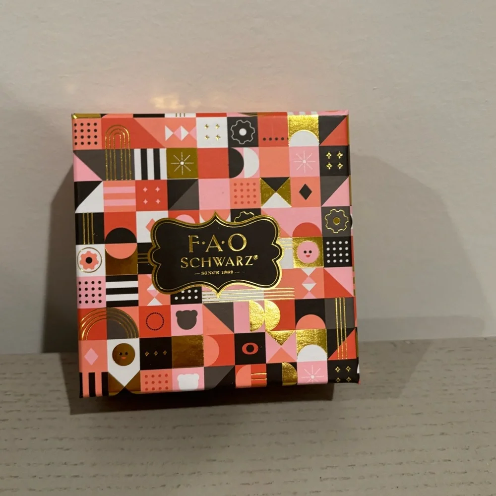 FAO Schwartz boxed earrings set butterflies New